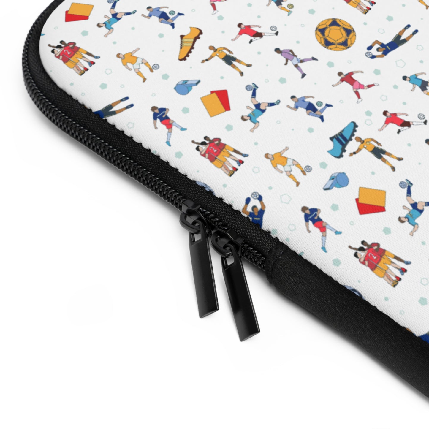 Football Soccer Print Laptop Sleeve Cover