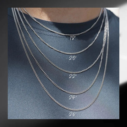 Personalized Multiple Name Necklace for Men