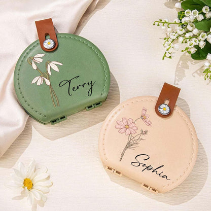 Personalized Birth Flower Sewing Kit with Name, photo 2