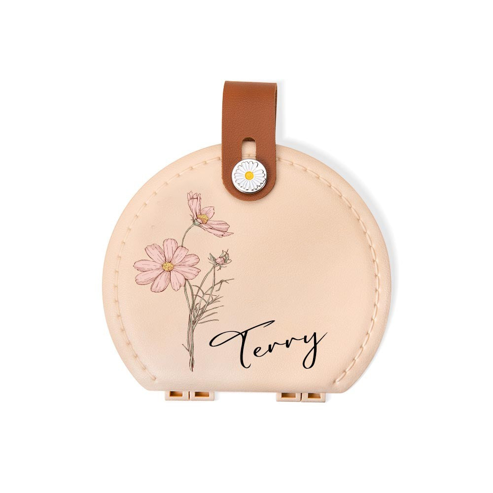 Personalized Birth Flower Sewing Kit with Name, photo 8