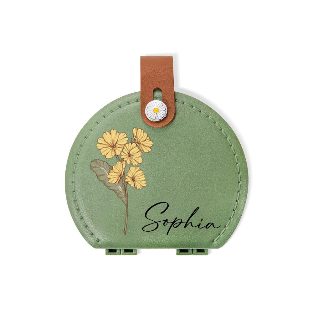 Personalized Birth Flower Sewing Kit with Name, photo 9