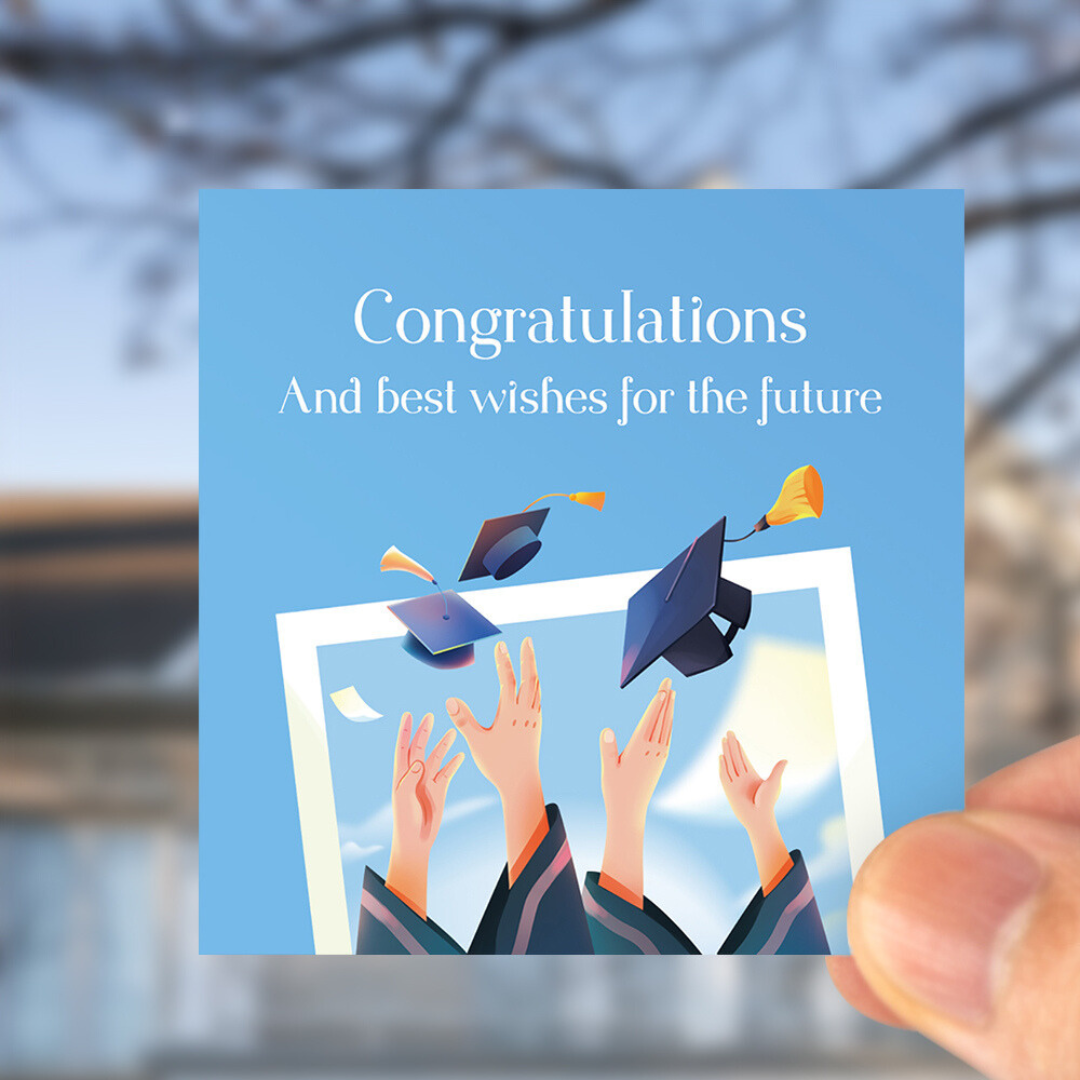Graduation Starting Messages Message Card - For Graduations – Bella Olivia Gifts