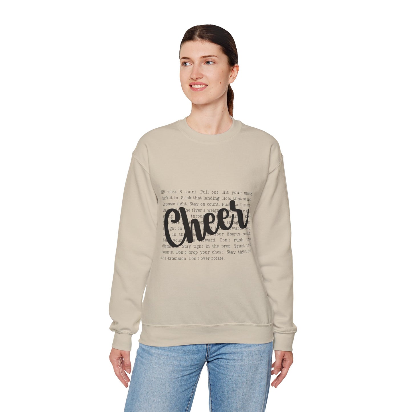 Cheer Motivation Sweatshirt and T-Shirt
