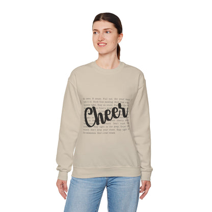 Cheer Motivation Sweatshirt and T-Shirt