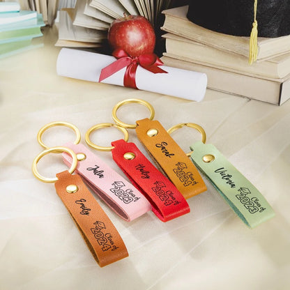 Personalized Name Graduation Keychain