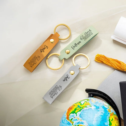 Personalized Name Graduation Keychain