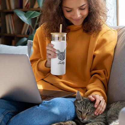 Personalized Pet Portrait Tumbler