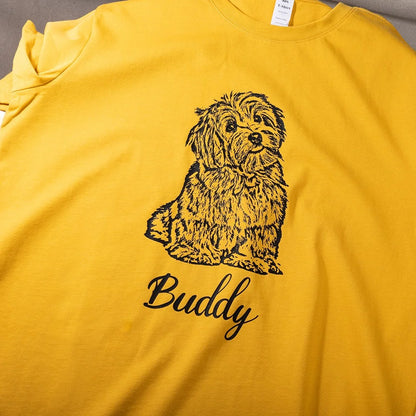 Personalized Pet Portrait Sweatshirt