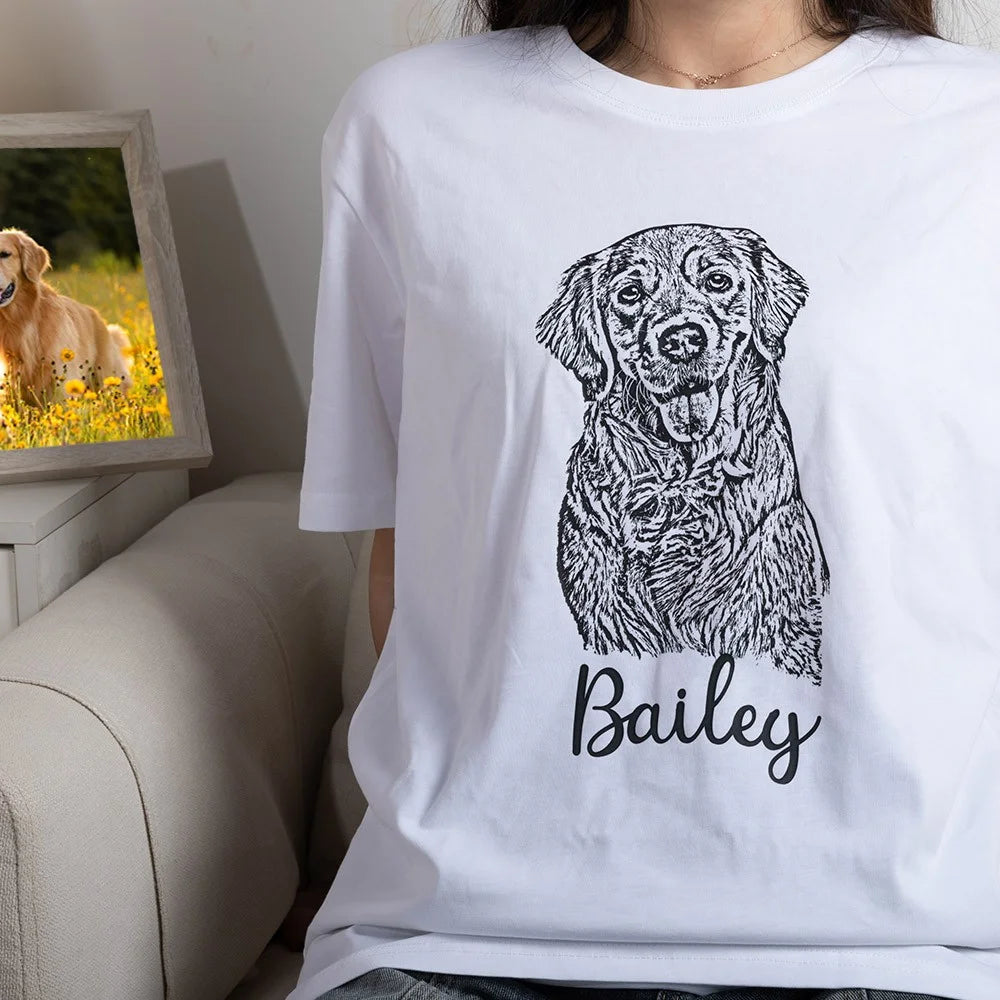 Personalized Pet Portrait Sweatshirt
