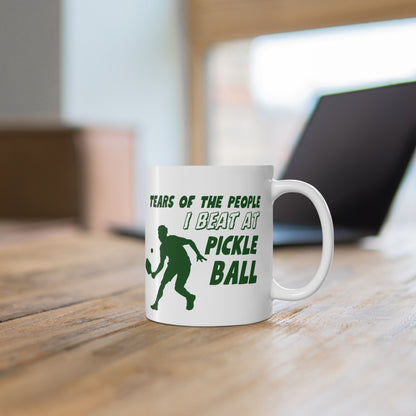 Funny Pickleball Player Tears Mug
