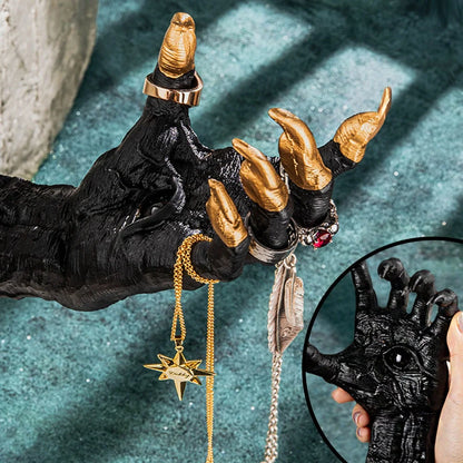 Witch's Demon Hand Wall Hanging Statues