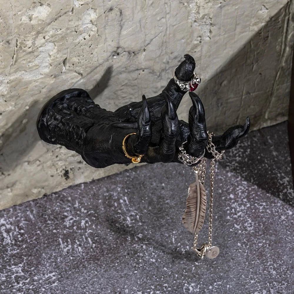 Witch's Demon Hand Wall Hanging Statues
