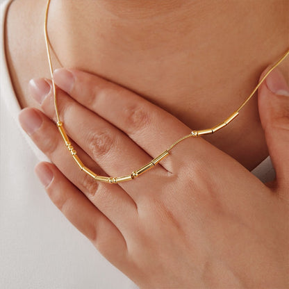 Custom Morse Code Necklace