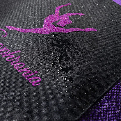 Custom Glitter Ballerina Tote Bag