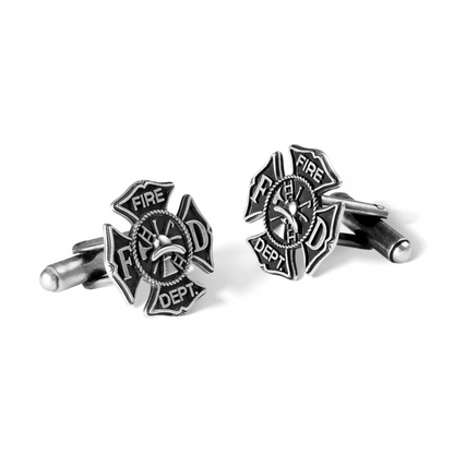 Vintage Firefighter Department Cufflinks