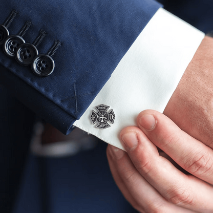 Vintage Firefighter Department Cufflinks