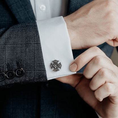 Vintage Firefighter Department Cufflinks