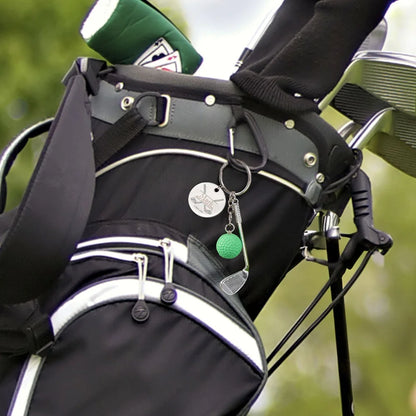Personalized Best Golfer Ever Keychain