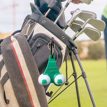 Personalized 3D Printed Golf Ball & Tees Holder