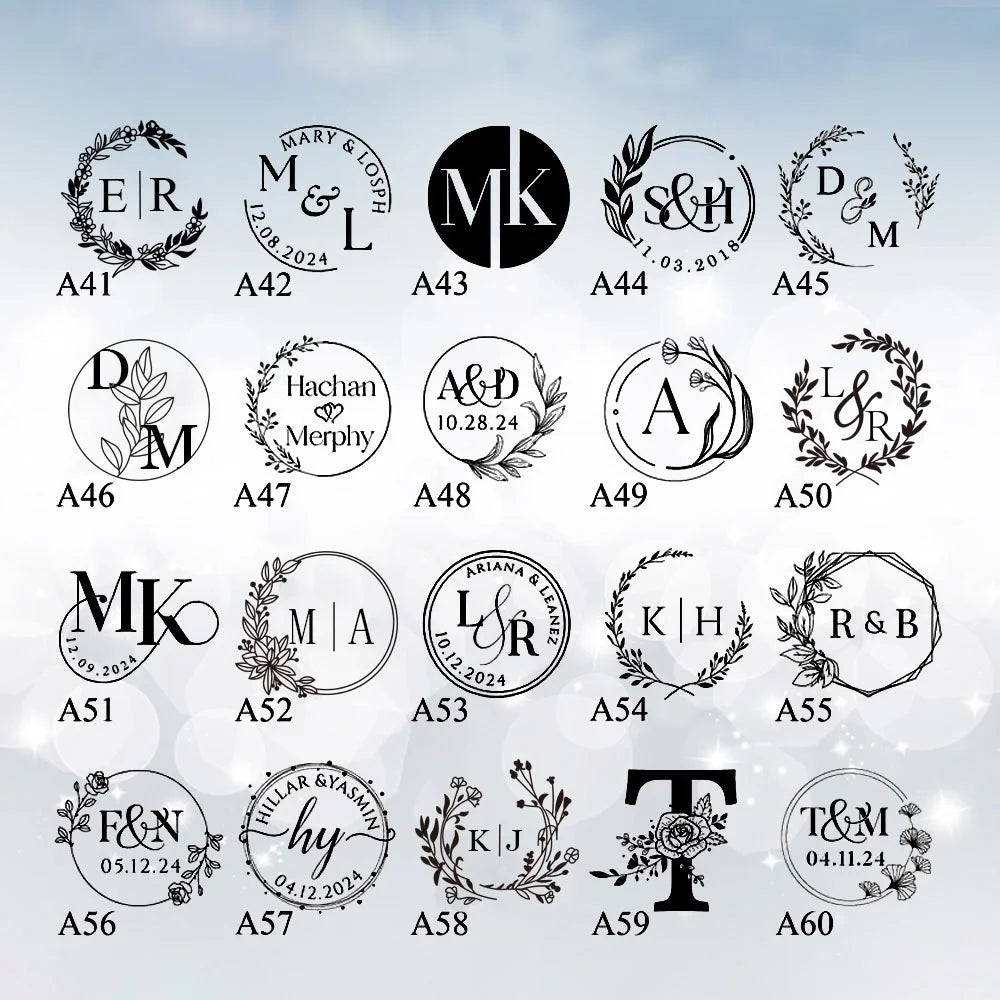 Custom Logo Wax Envelope Seal Stamp Kit