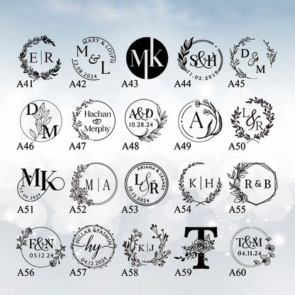 Custom Logo Wax Envelope Seal Stamp Kit