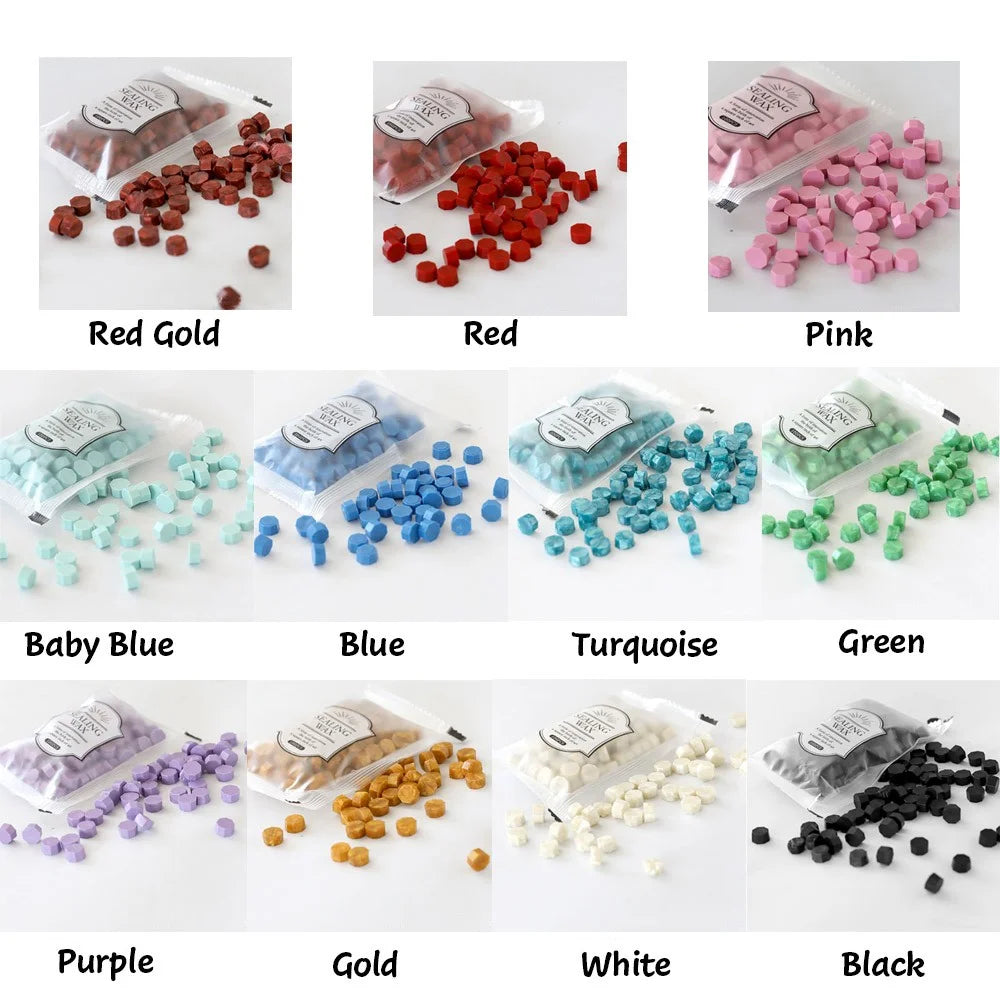 Custom Logo Wax Envelope Seal Stamp Kit