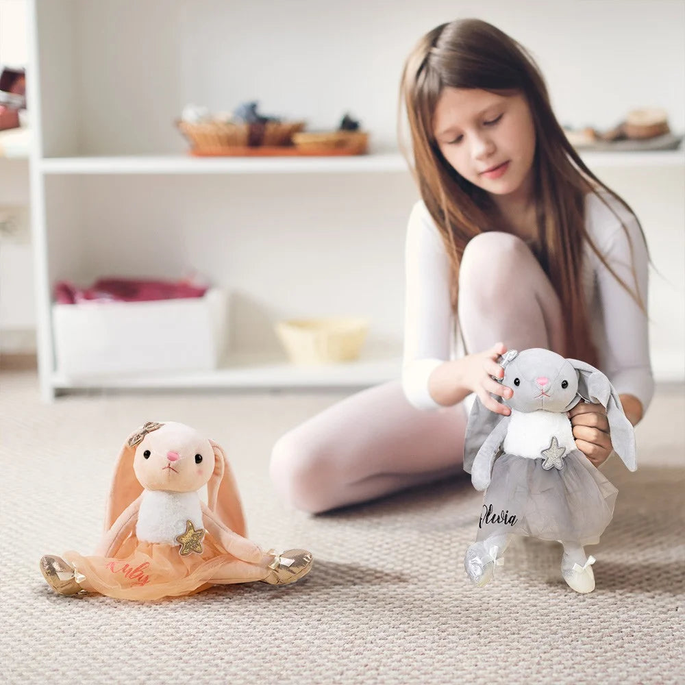 Custom Ballerina Bunny Plush Toy