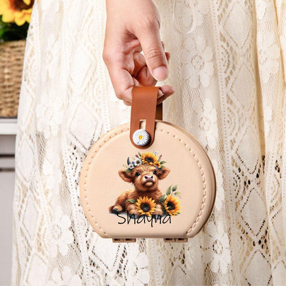 Personalized Highland Cow Sewing Kit with Name, photo 4