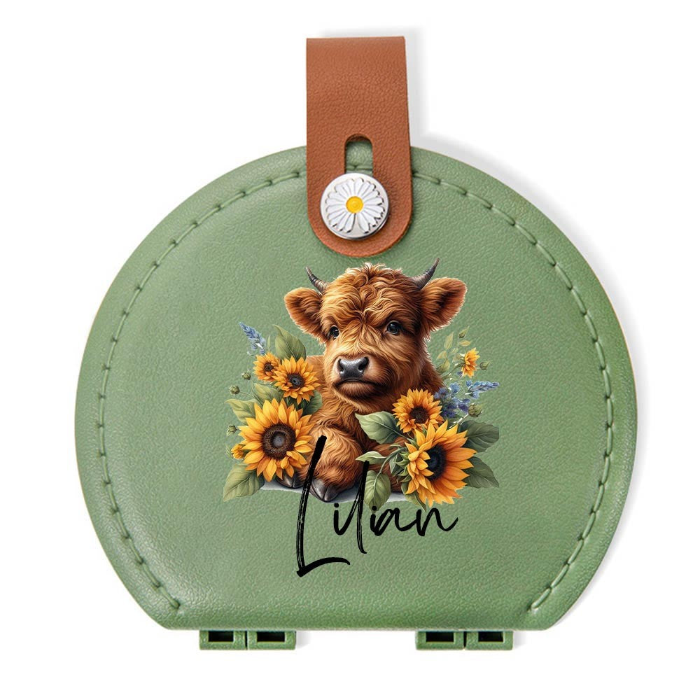 Personalized Highland Cow Sewing Kit with Name, photo 5