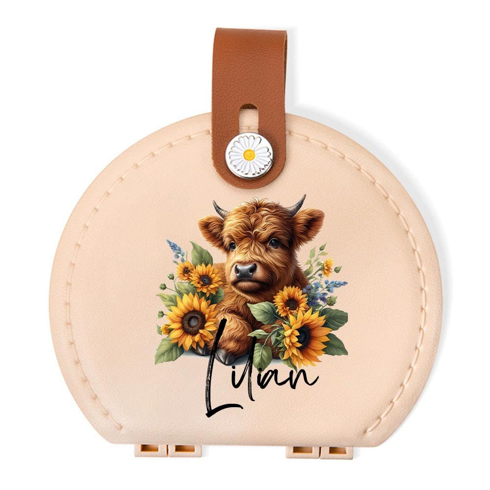 Personalized Highland Cow Sewing Kit with Name, photo 6