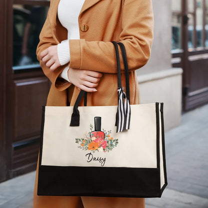 Personalized Nail Artist Tote Bag