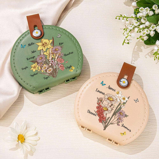 Personalized Family Birth Flower Sewing Kit with Names, photo 1