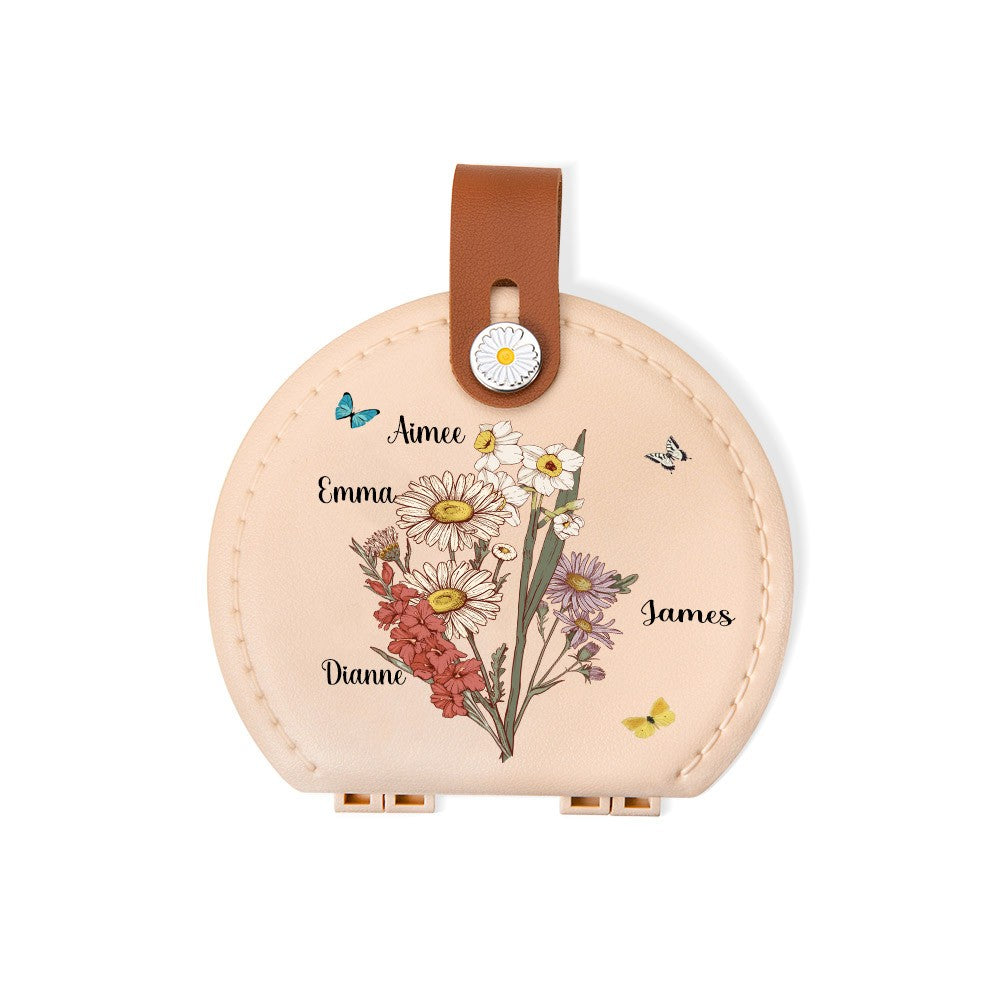 Personalized Family Birth Flower Sewing Kit with Names, photo 8