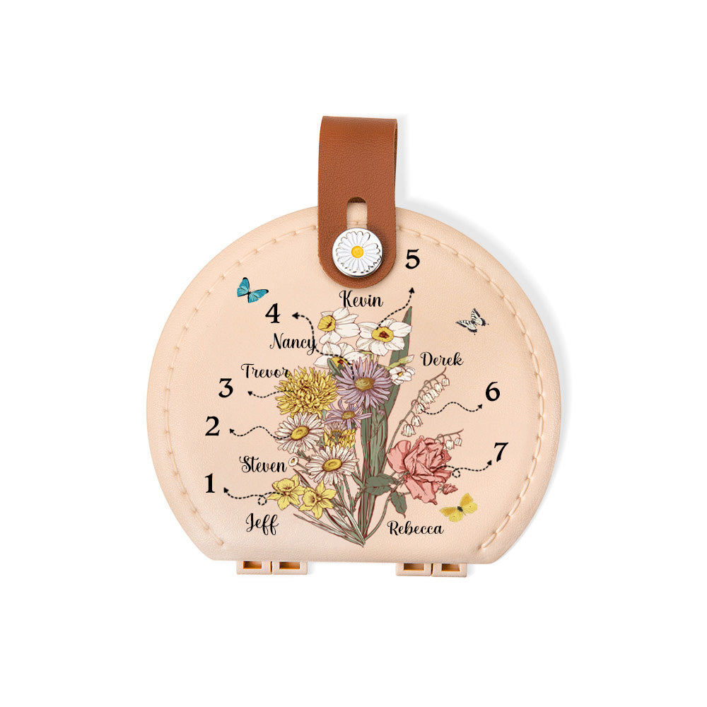 Personalized Family Birth Flower Sewing Kit with Names, photo 15