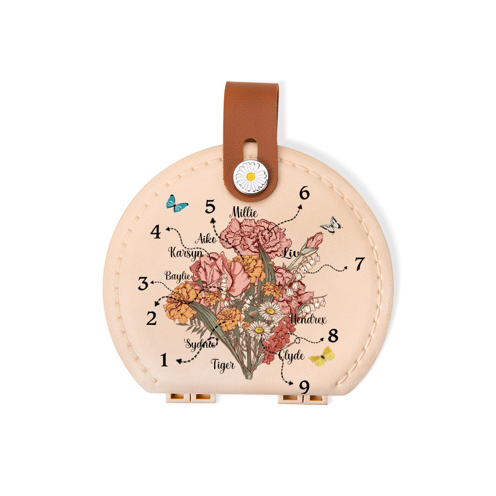 Personalized Family Birth Flower Sewing Kit with Names, photo 17
