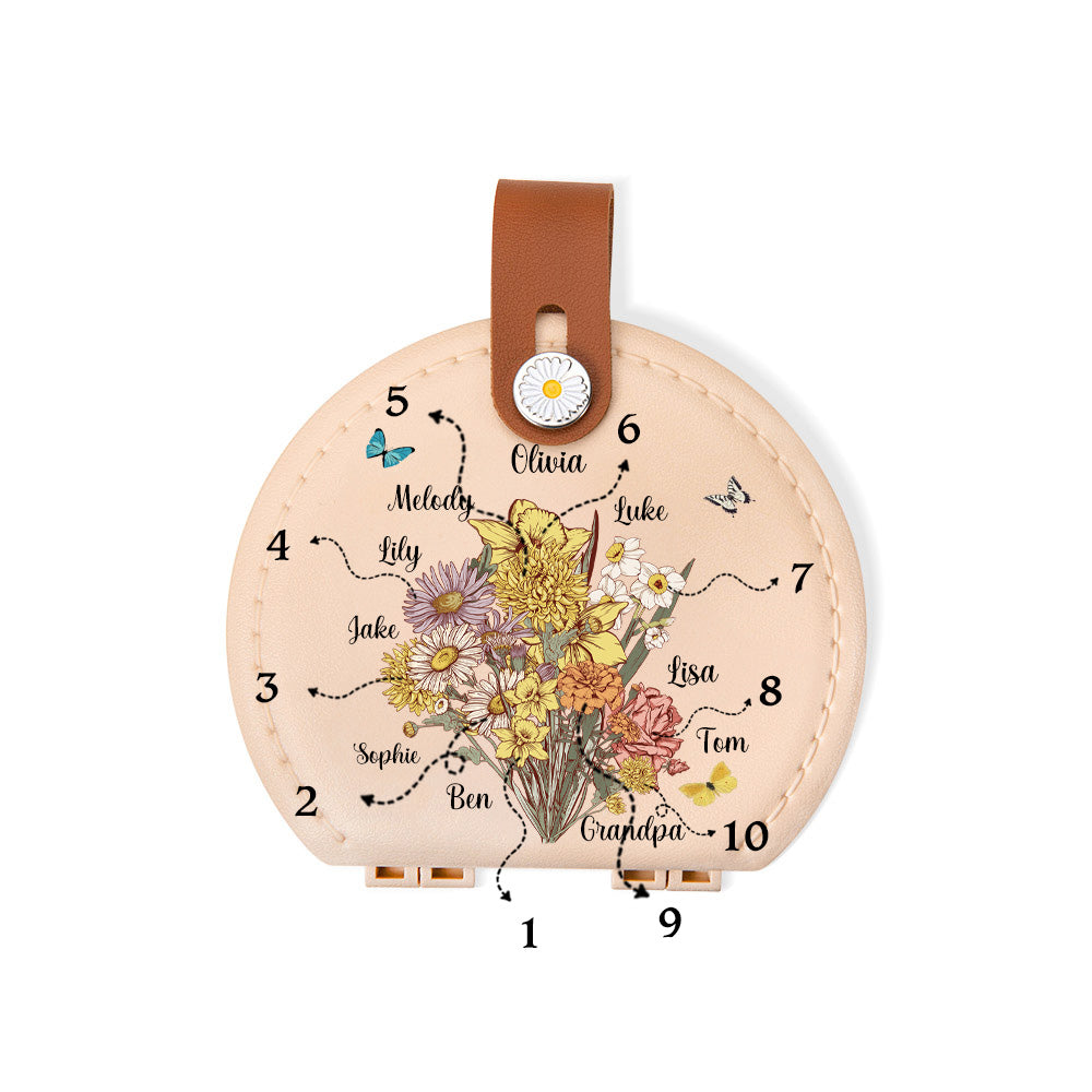 Personalized Family Birth Flower Sewing Kit with Names, photo 18