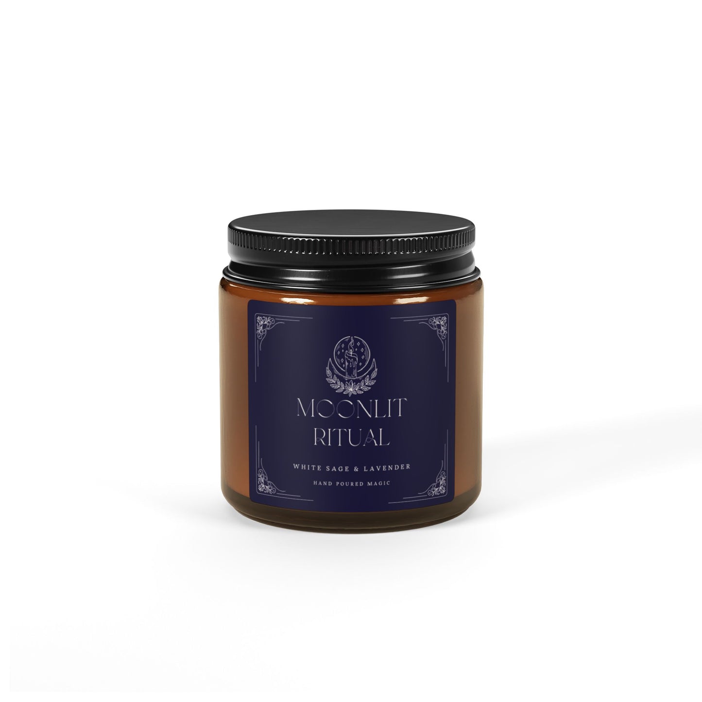Moonlit Ritual Scented Candle - 4oz and 9oz Soy Wax Candle