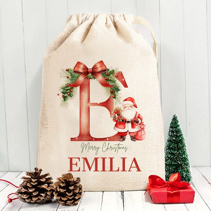 Personalized Christmas Treat Gift Bag