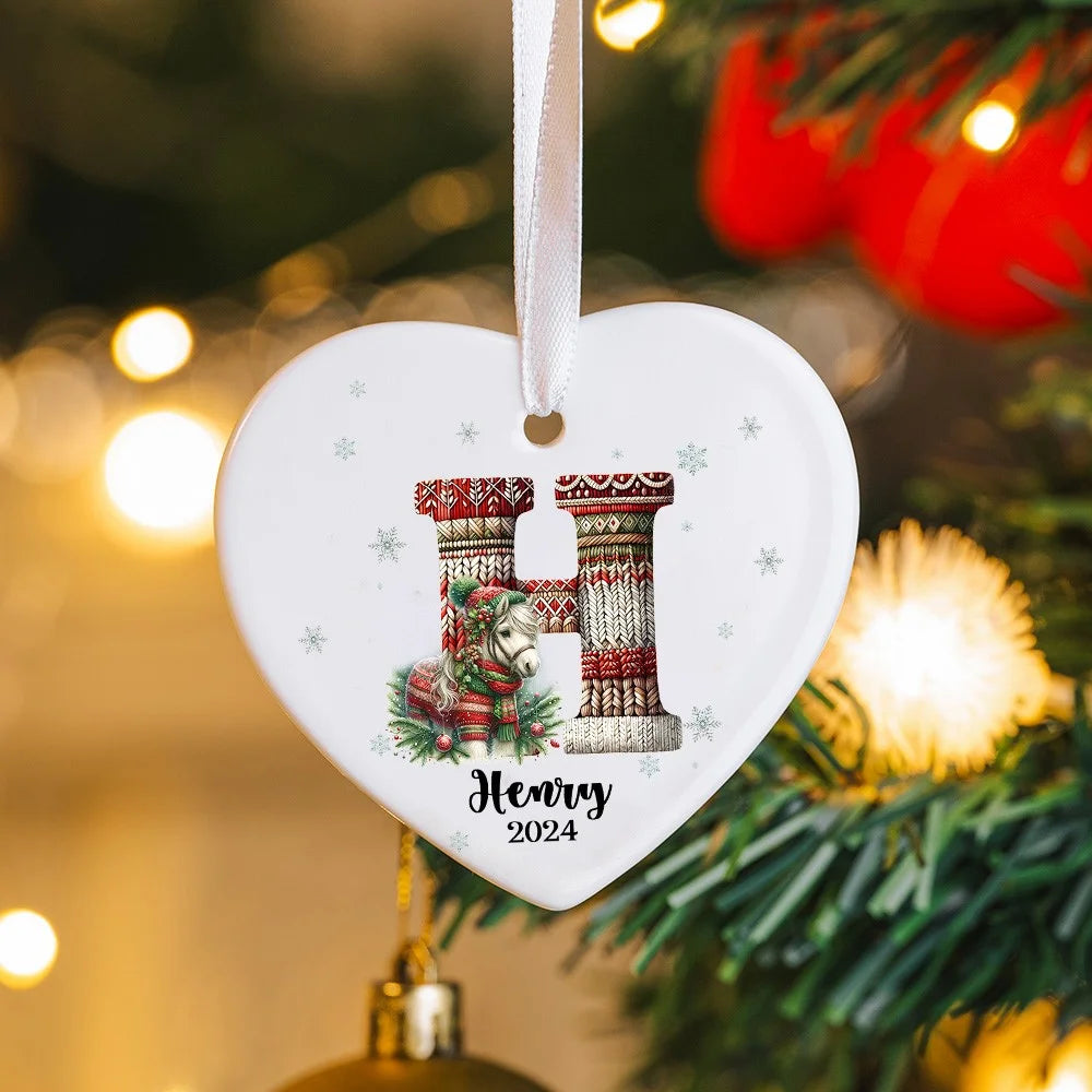 Sweater Animals Christmas Tree Ornament
