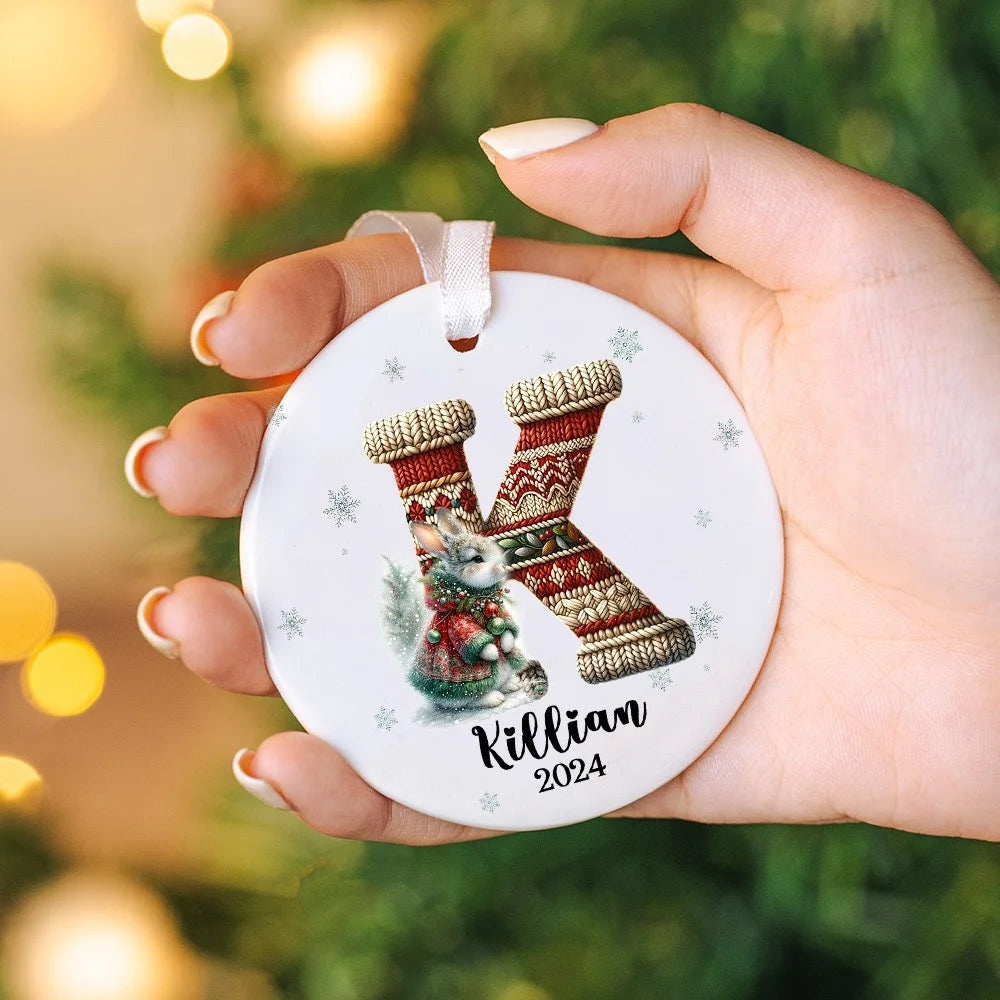 Sweater Animals Christmas Tree Ornament
