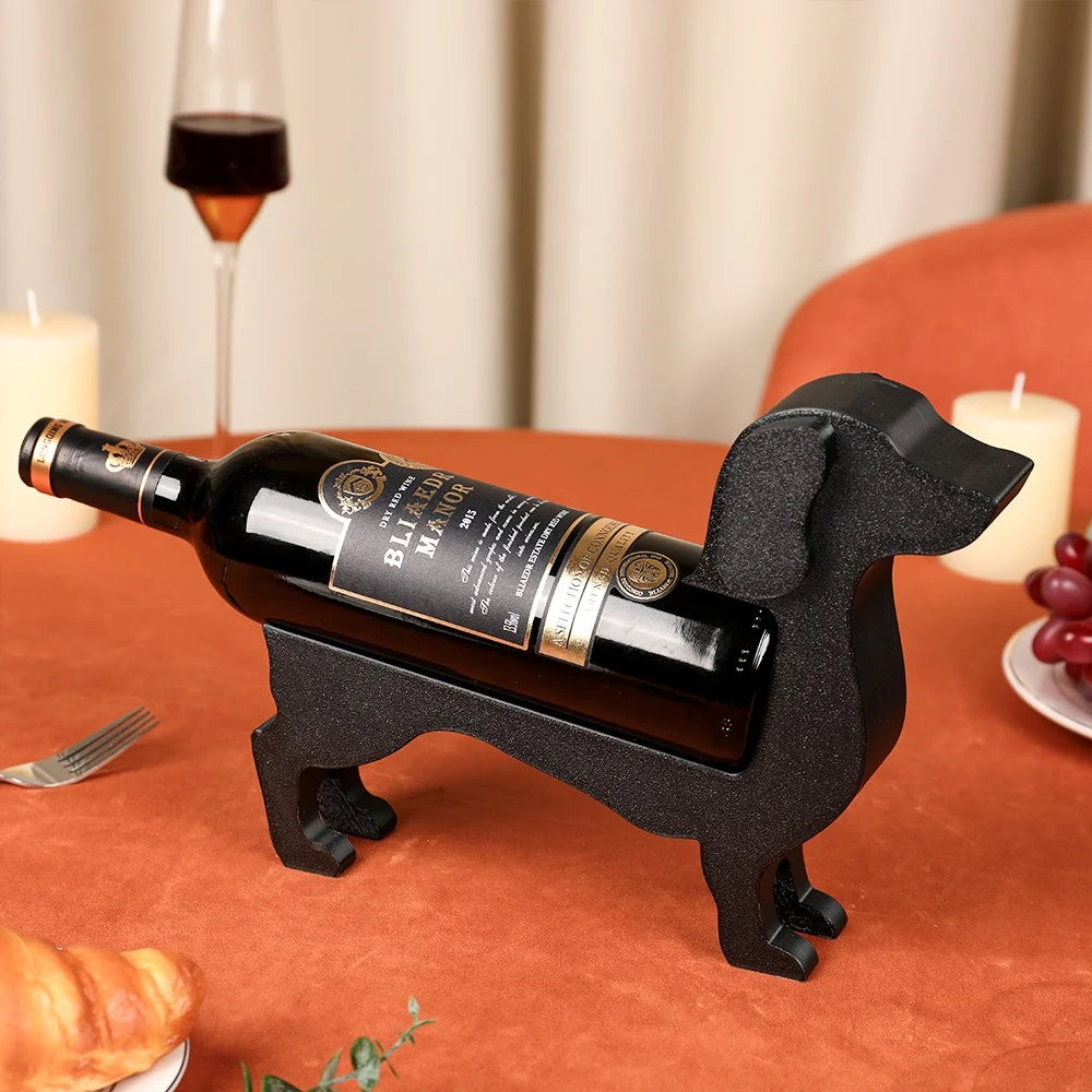 3D Printed Dachshund Wine Holder