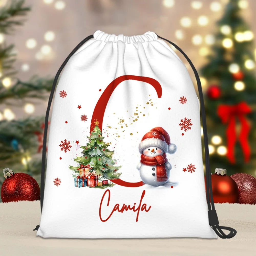 Personalized Christmas Gift Bag