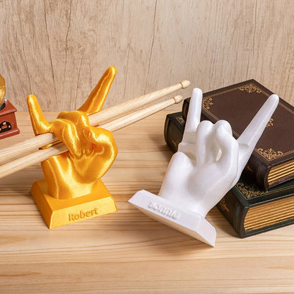 Personalized Drumsticks Display Holder