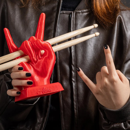 Personalized Drumsticks Display Holder