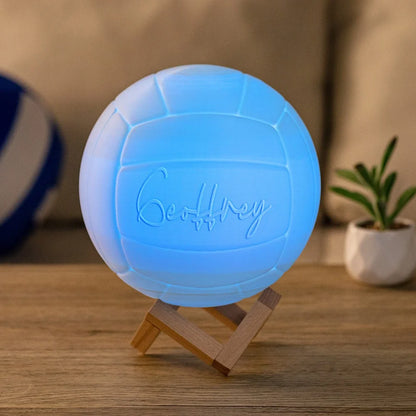 Volleybal Night Light with Personalized Name