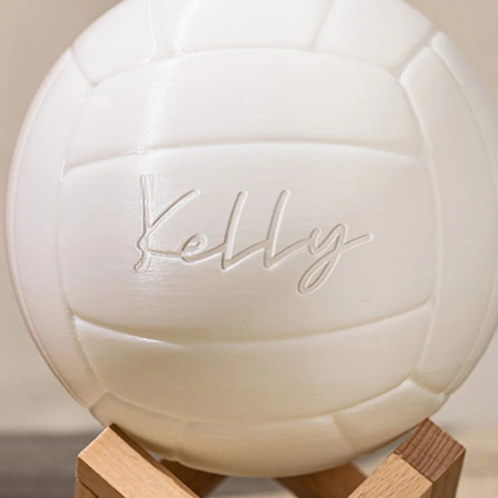 Volleybal Night Light with Personalized Name