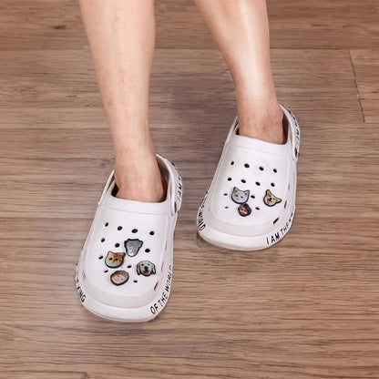 Custom Pet Portrait Crocs Charm