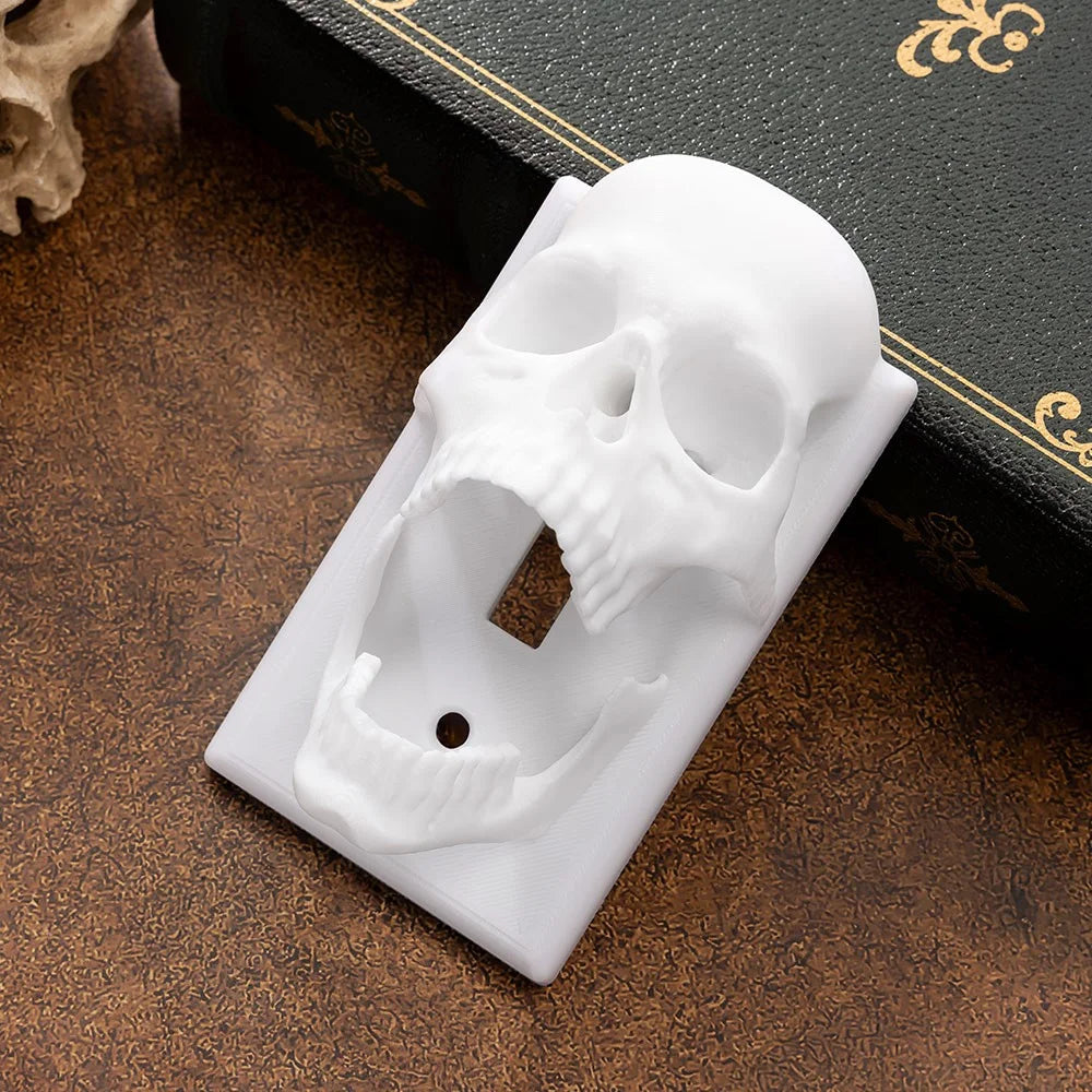 Gothic Skull Light Switch Cover