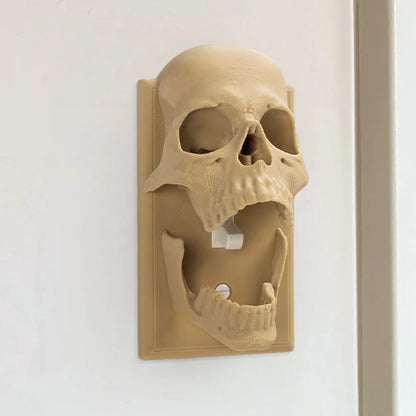 Gothic Skull Light Switch Cover
