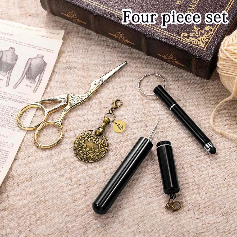 Victorian Needlework Tools Set